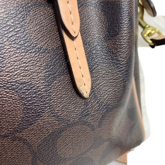 COACH Peyton Mini Bennett Satchel - Picture 4 of 7